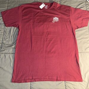 Maroon Vans Classic T-Shirt